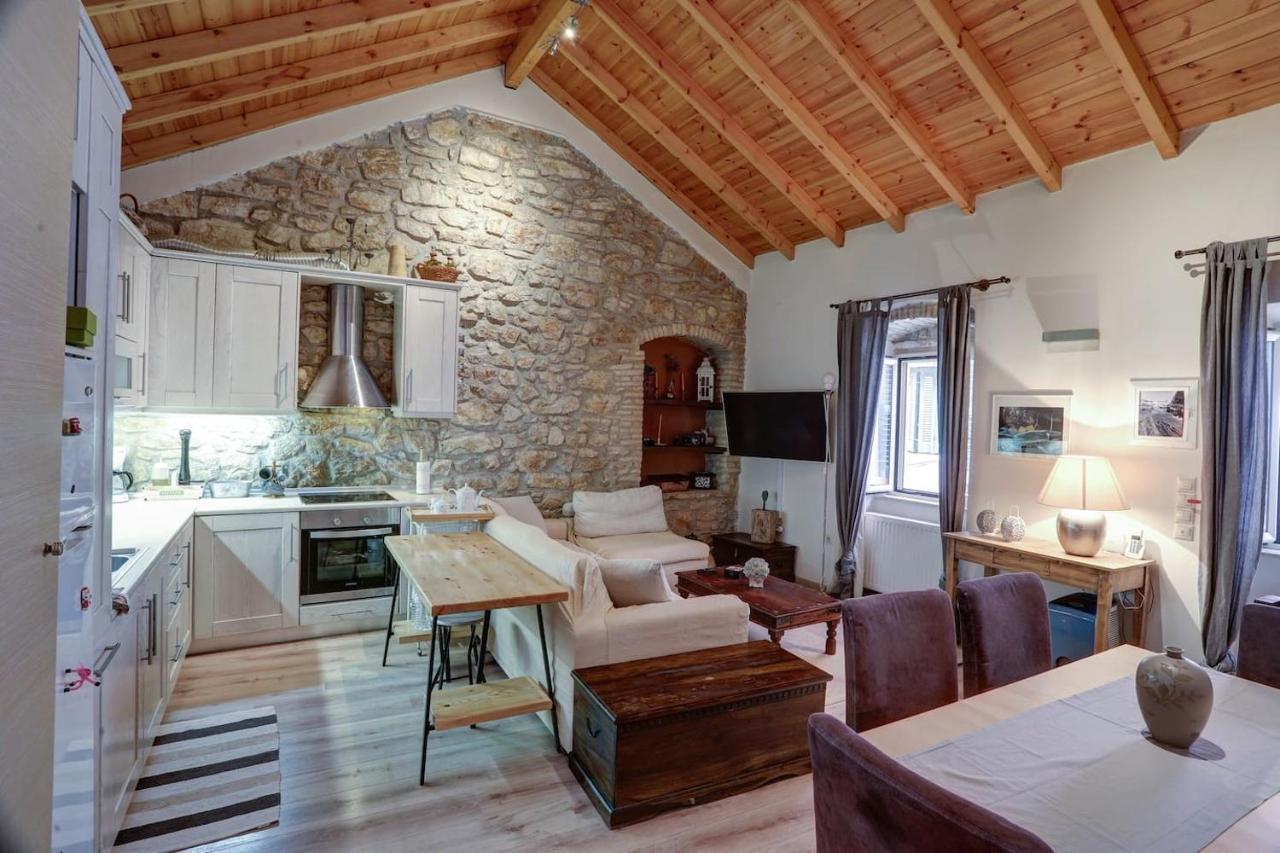 Luminous 2Bd Stone Apt In The Alleys Of Corfu Town Luaran gambar