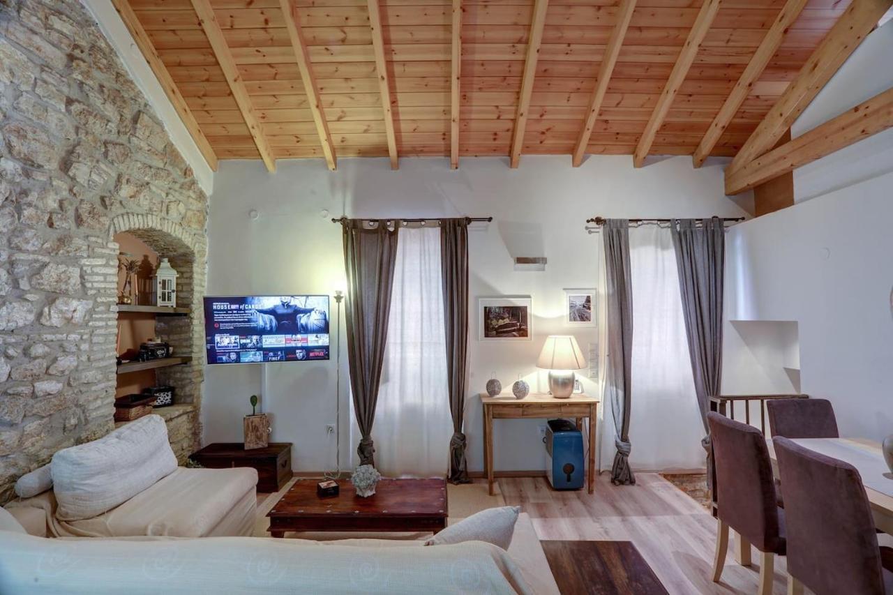 Luminous 2Bd Stone Apt In The Alleys Of Corfu Town Luaran gambar